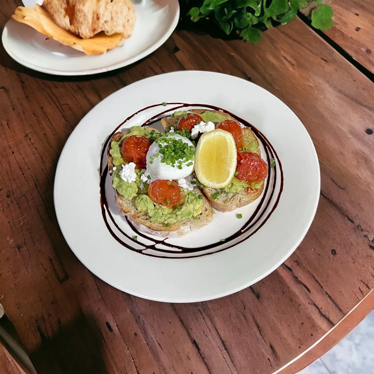 Classic Smashed Avocado, Cenzo's Cafe And Pizzeria.