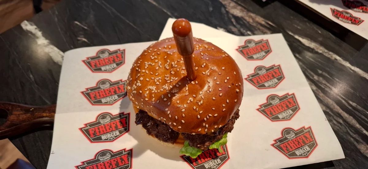 Firefly Burger Beef Patty with Cheese