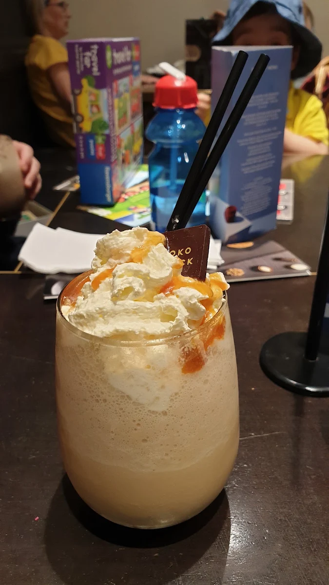 Salted Caramel Iced Coffee