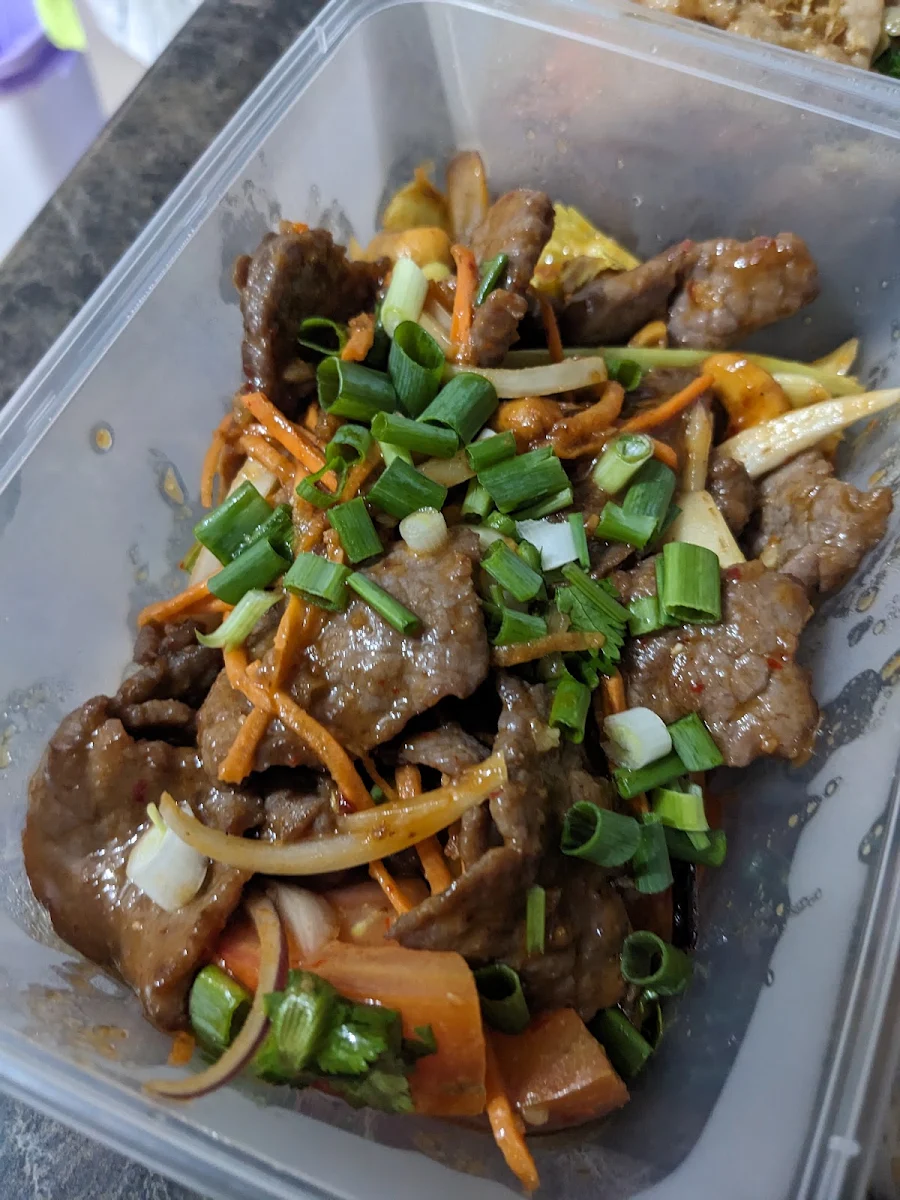 Beef Salad, Orathai Takeaway