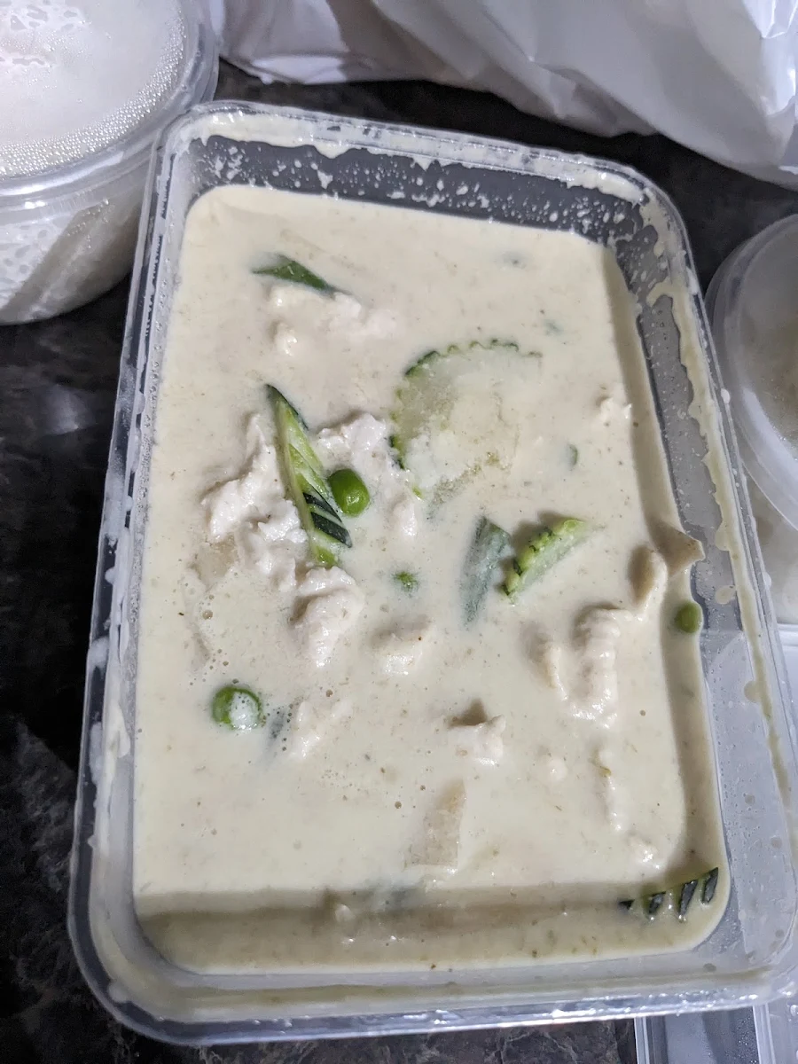 Green Curry Chicken, Orathai Takeaway
