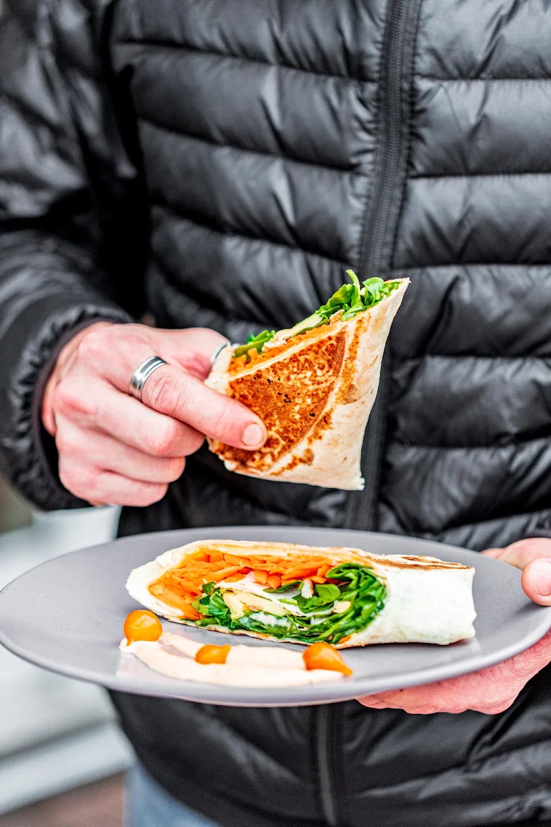 Veggie Wrap, Vini's Cafe