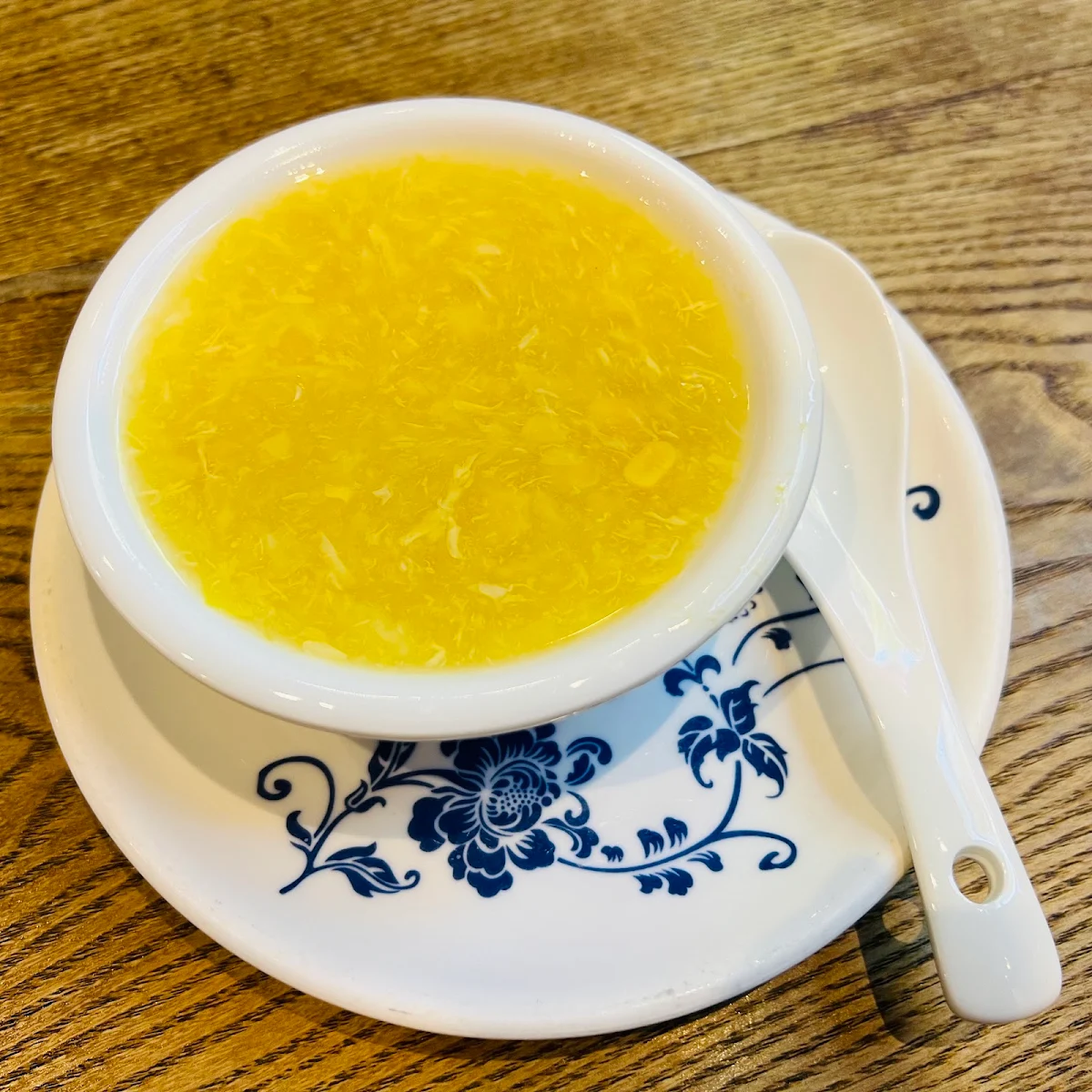 Chicken Corn Soup, Mama's Wok Rhodes