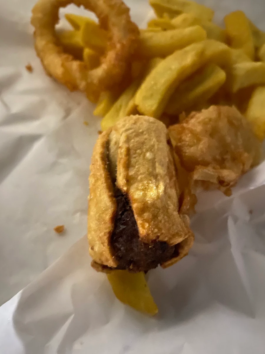 Battered Dim Sim, Awesome Fish & Chips