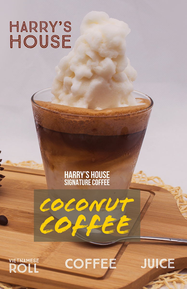 Cà Phê Dừa Coconut Coffee