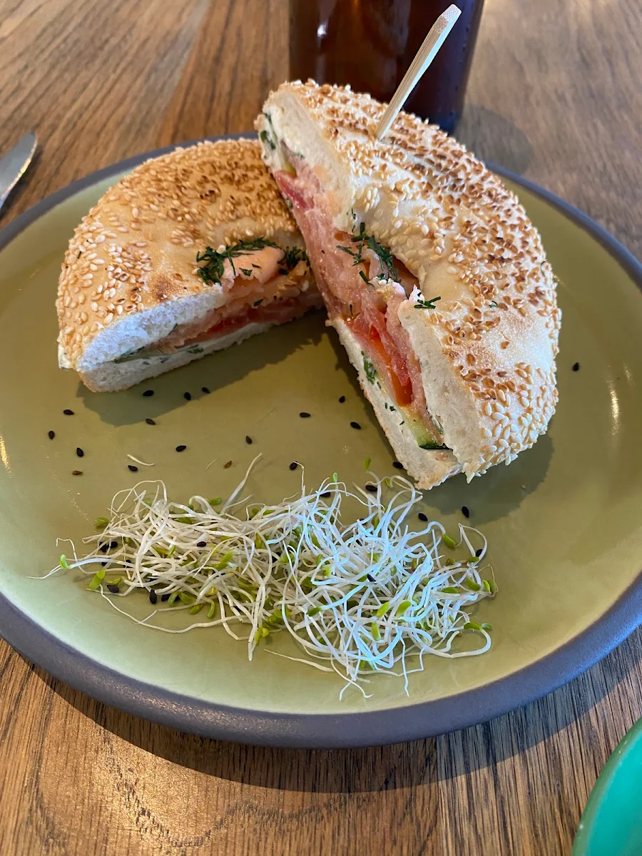 Smoked Salmon Bagel