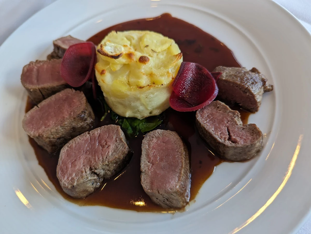 Lamb Noisettes, La Vue Waterfront Restaurant