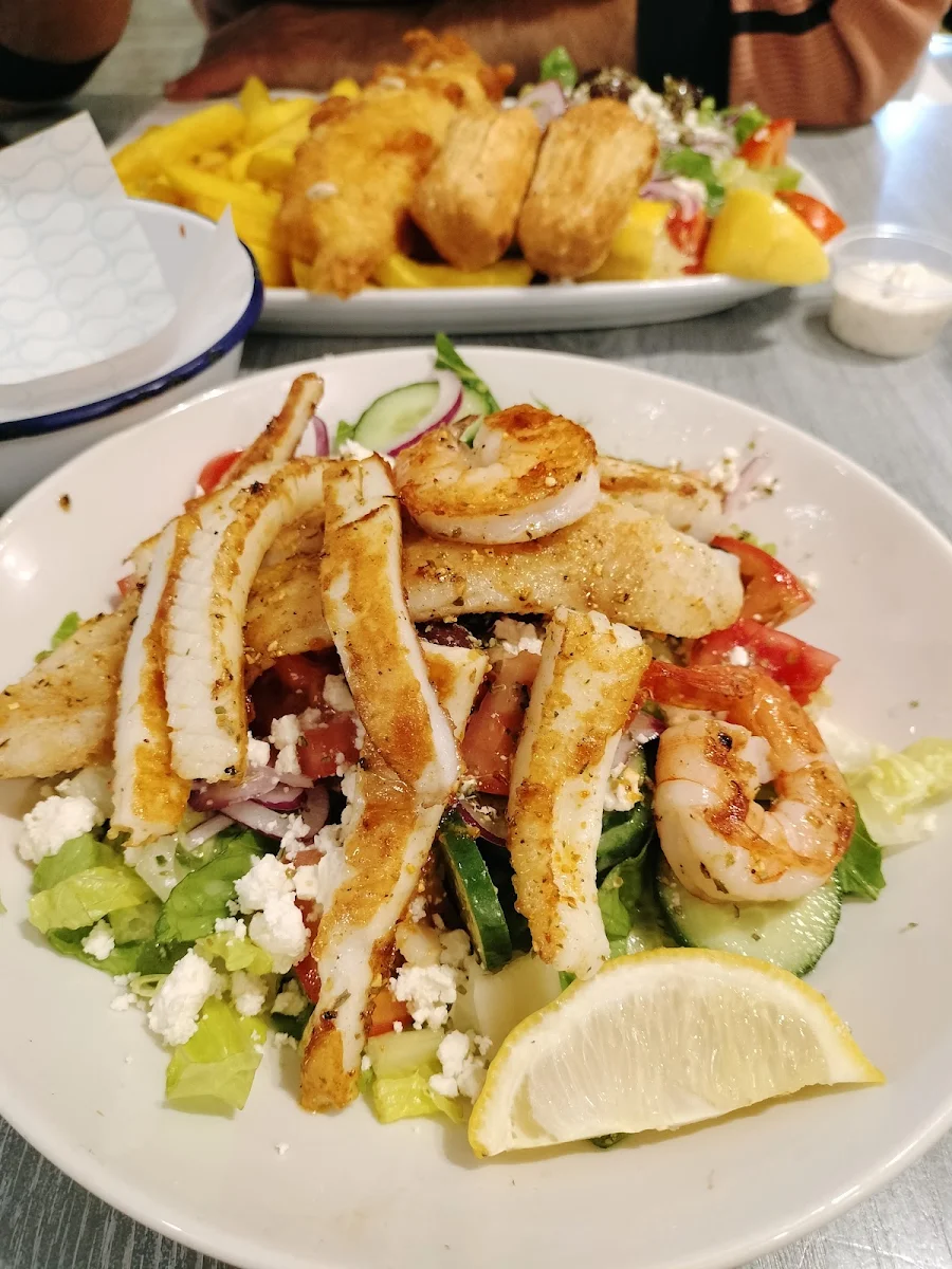 Grilled Seafood Salad