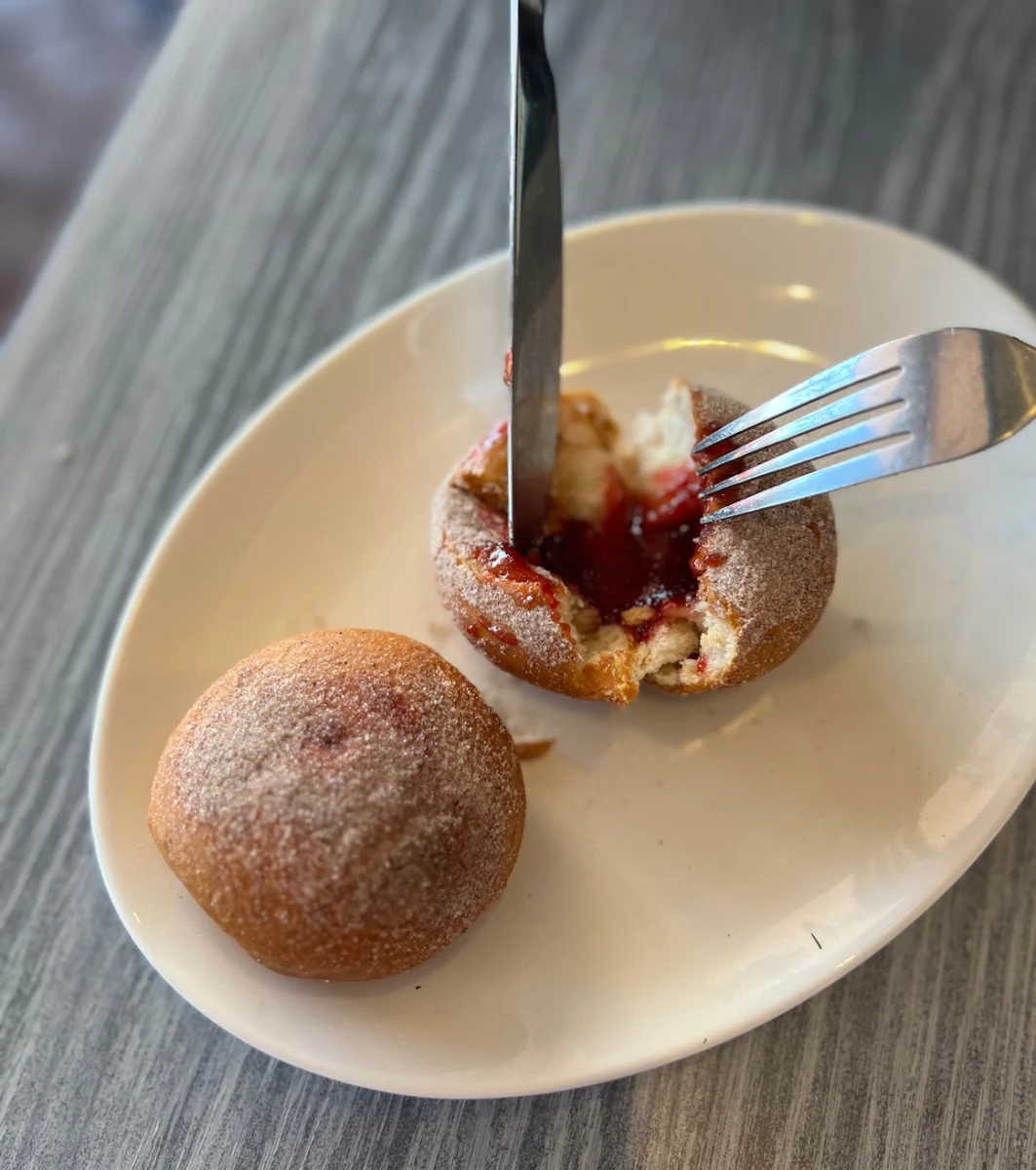 Hot Jam Donuts