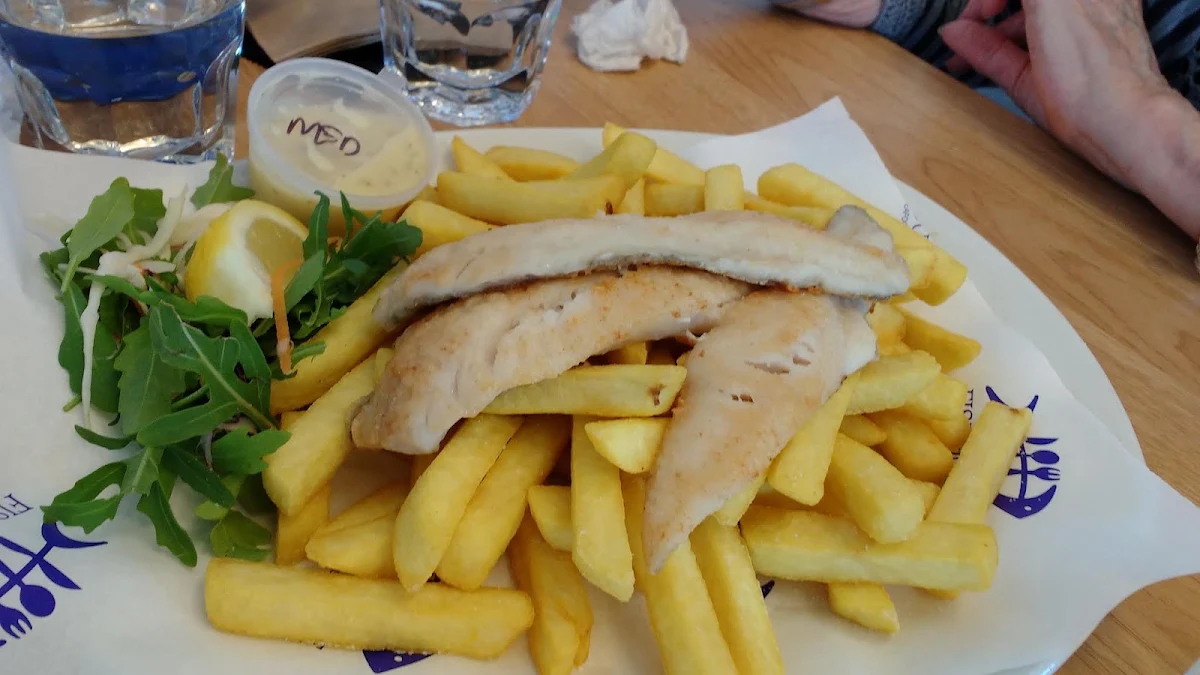 Fish Chips and Salad