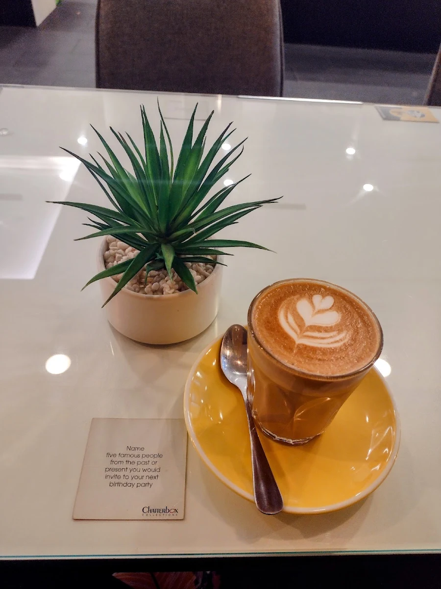 Small Latte, Books & Beans Cafe