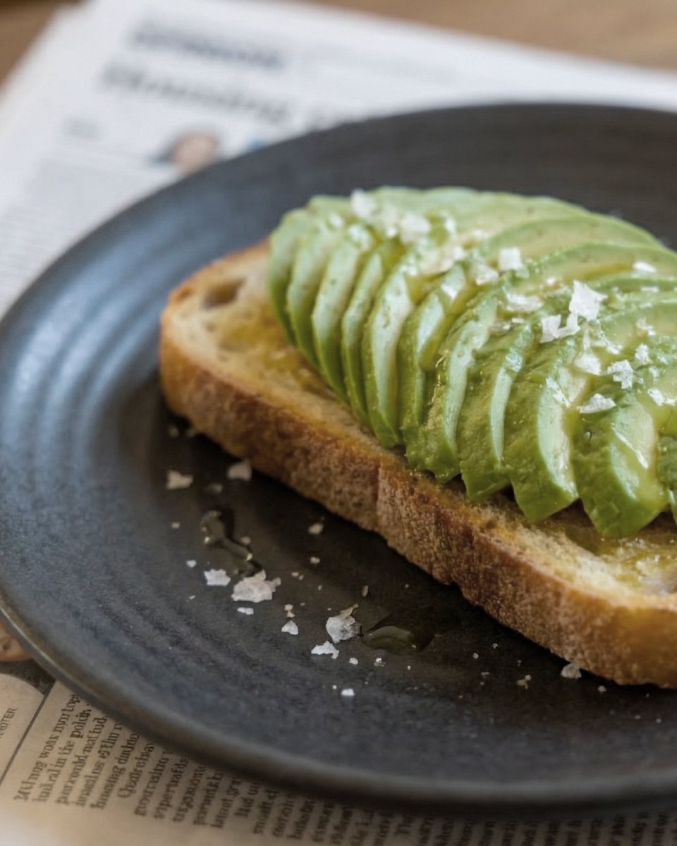 Smashed Avocado & Black Sesame on Sourdough
