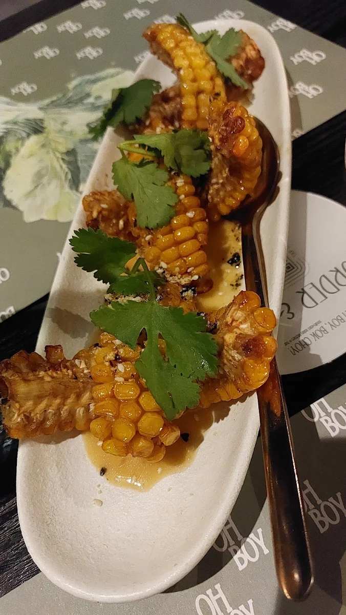 Fresh Corn Riblets, Oh Boy, Bok Choy! Restaurant & Bar