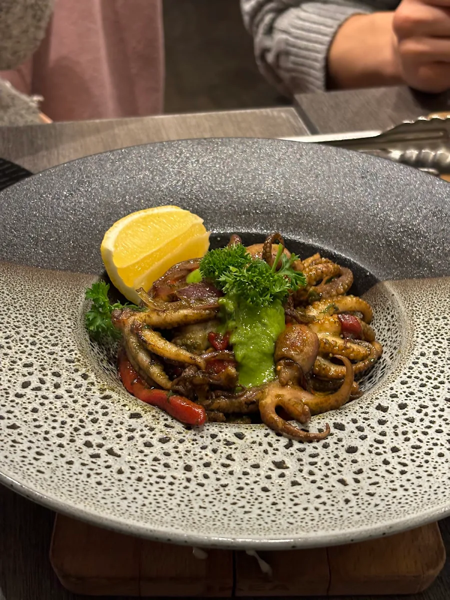 Sautéed Baby Octopus
