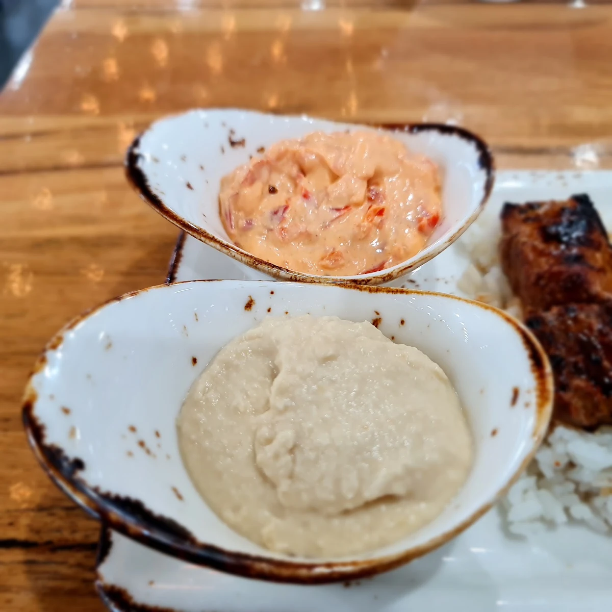Dips, Galata Kebab & Grill