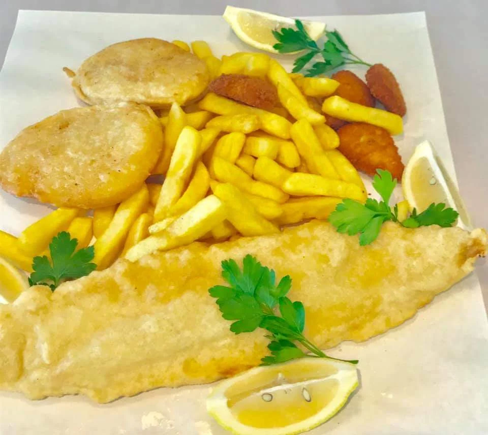 Highlights, mosaic fish and chips