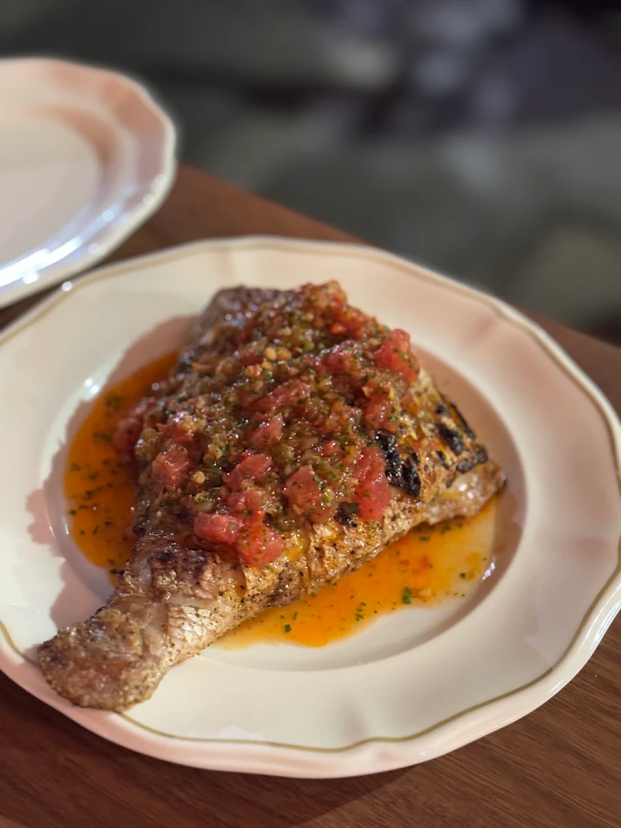 Snapper Tail, Avia Restaurant