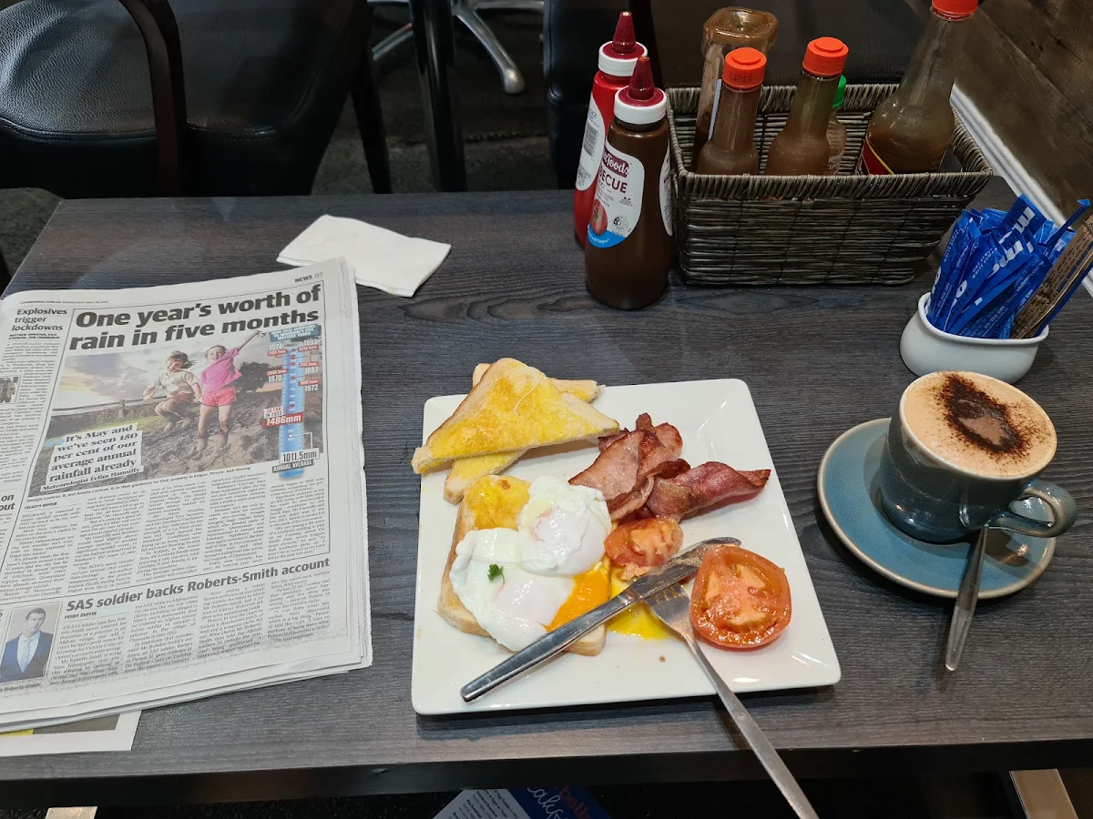 Soft Poached Eggs, Cafe Bella Nambour