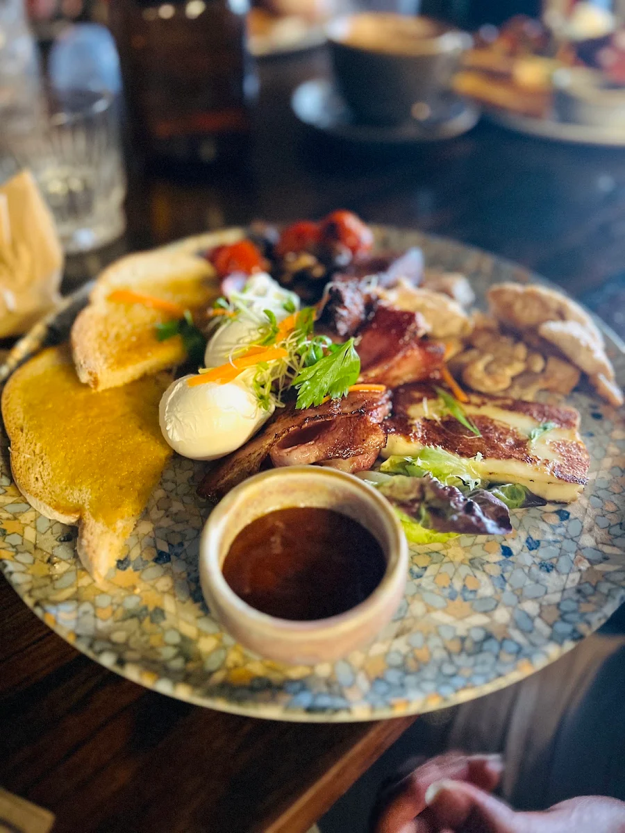 Big Breakfast Plate, Dark Arts Cafe & Bar