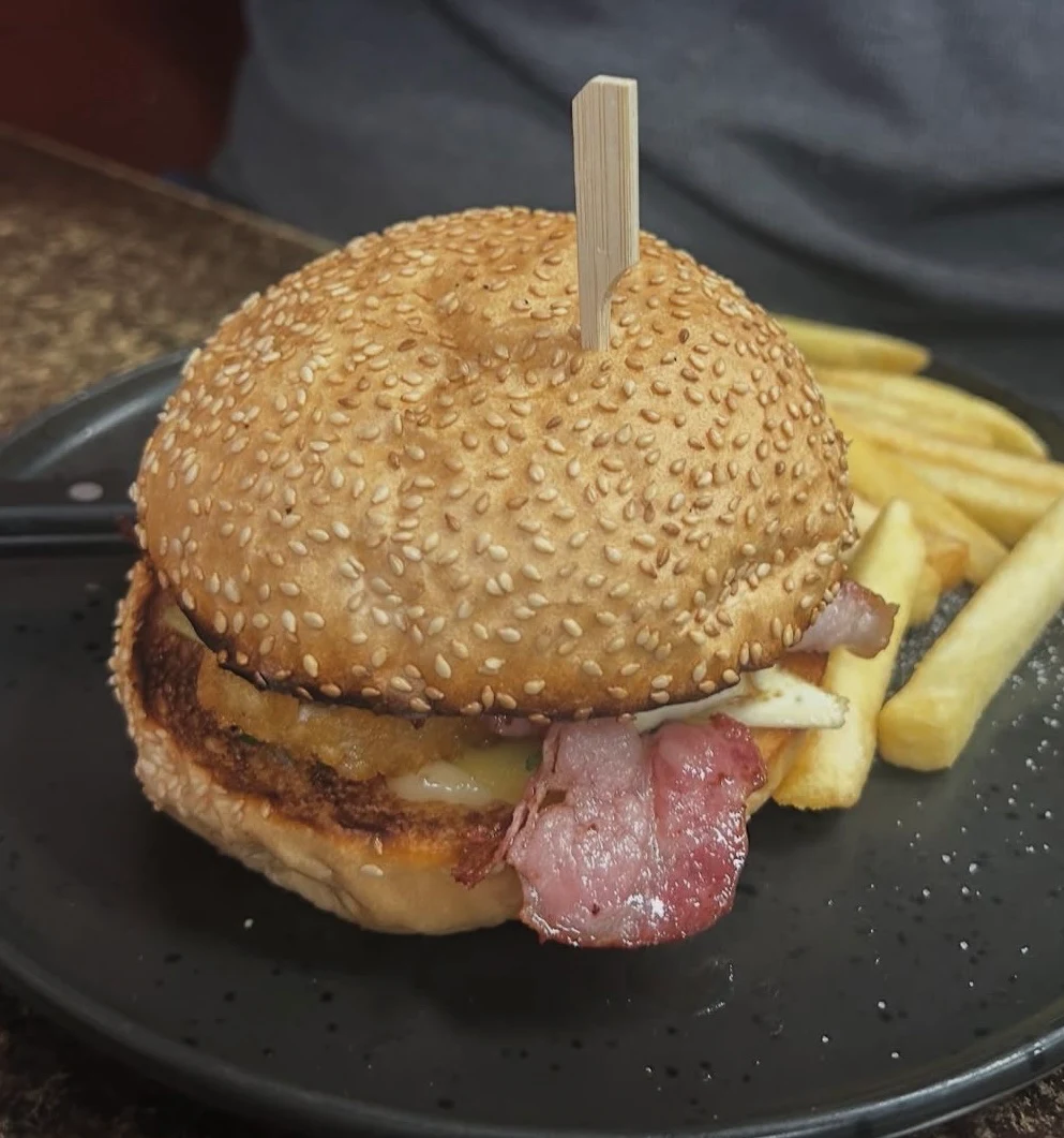 Egg & Bacon Roll, Red Brik Caffe