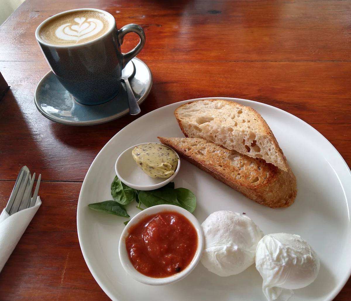 Poached Eggs on Toast