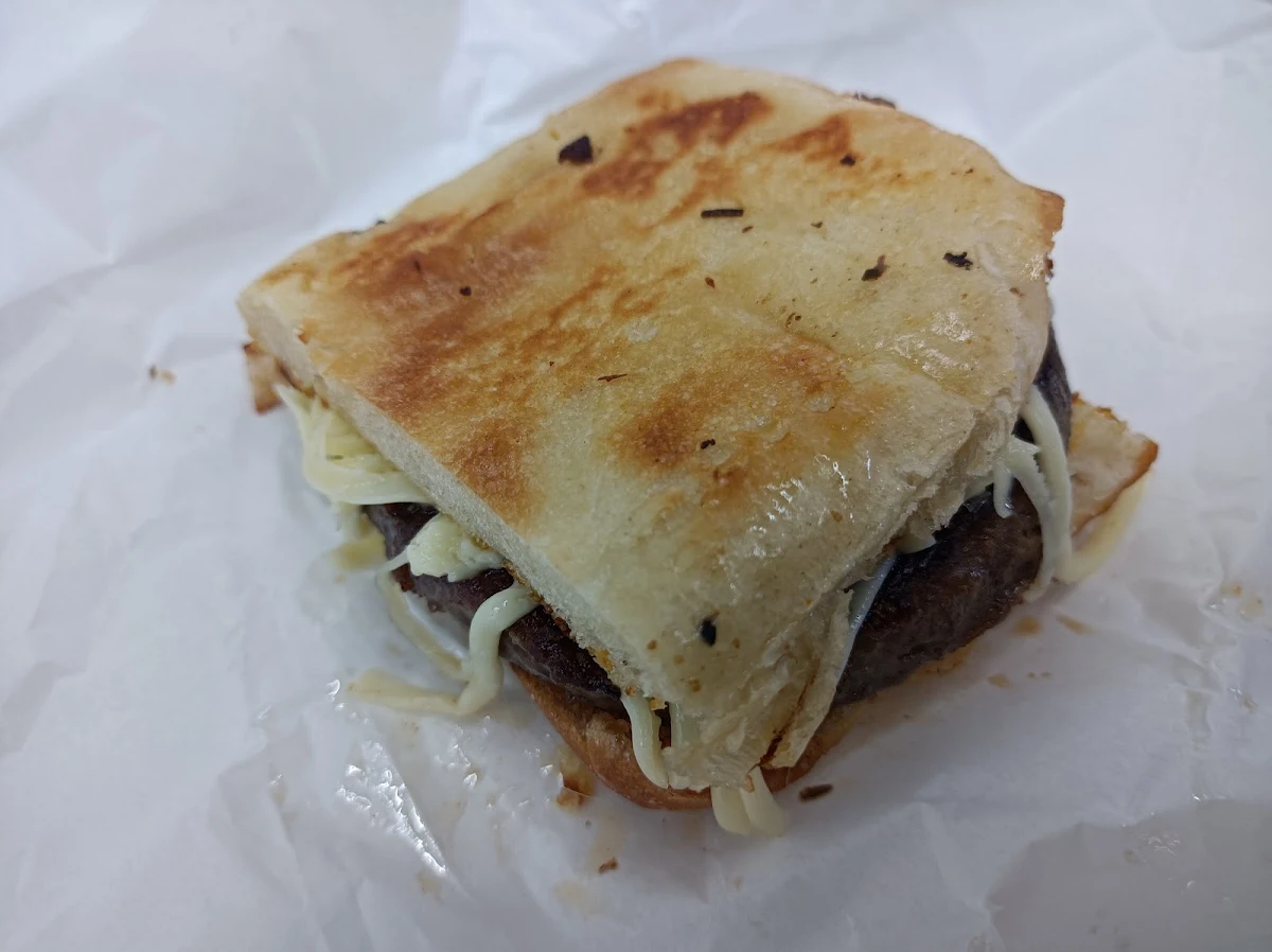 Beef Burger Only Beef and Cheese