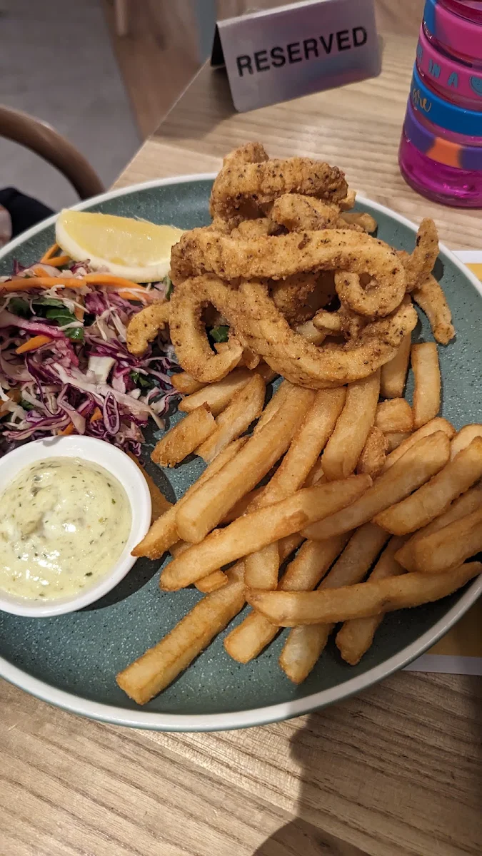 Lemon Pepper Squid