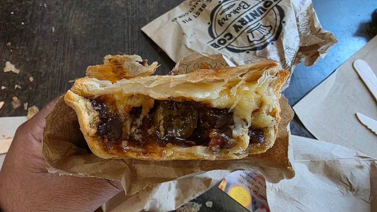 Beef Cheese Chilli, Country Cob Bakery - Kyneton
