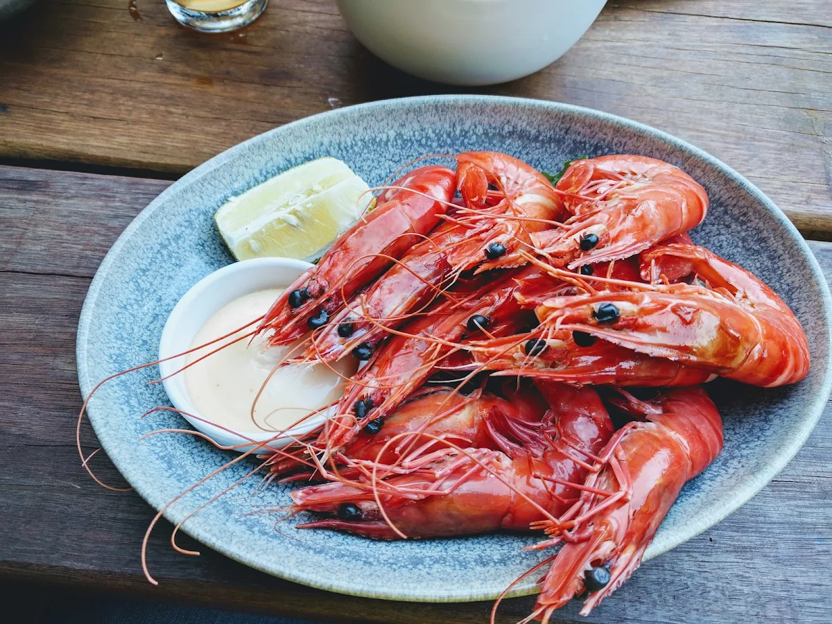 Spaghetti Prawns
