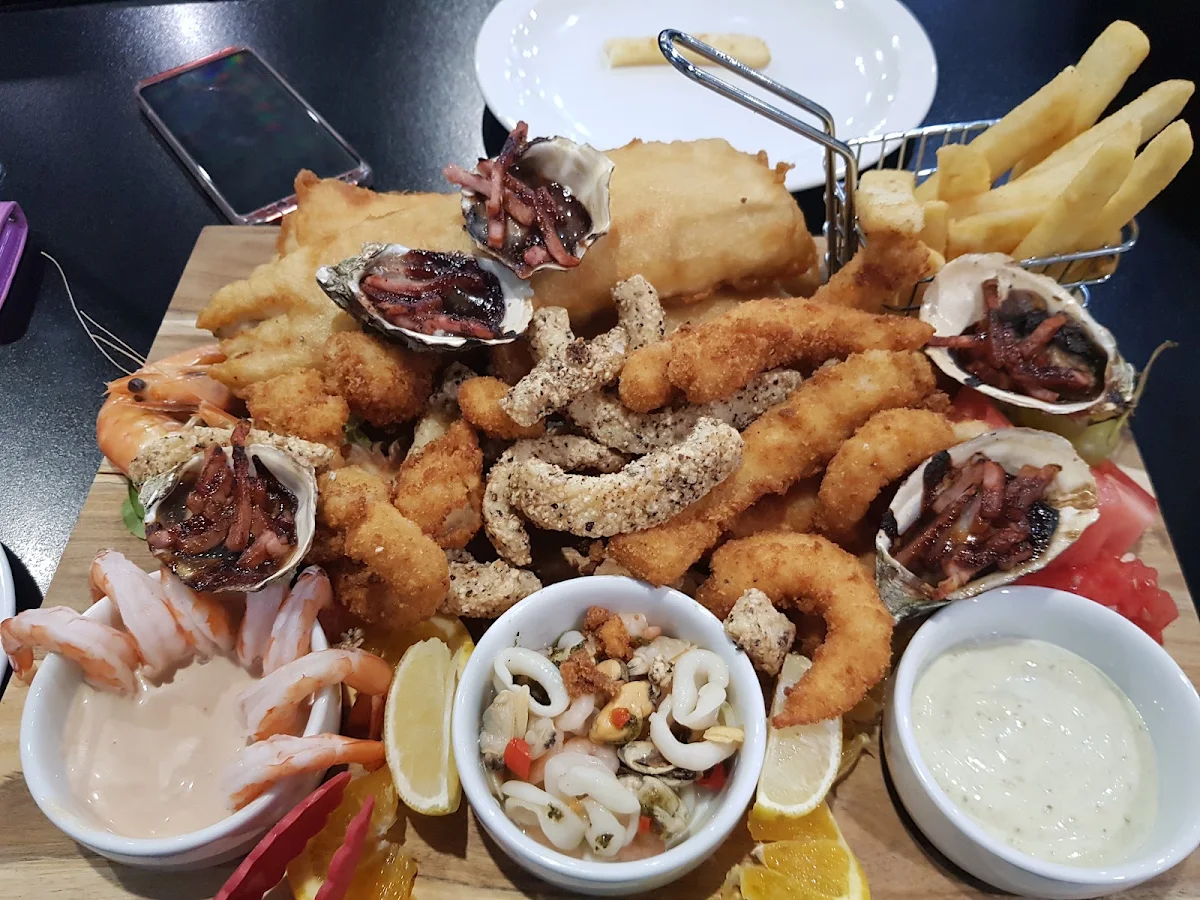 Seafood Platter, The Port Hughes Tavern