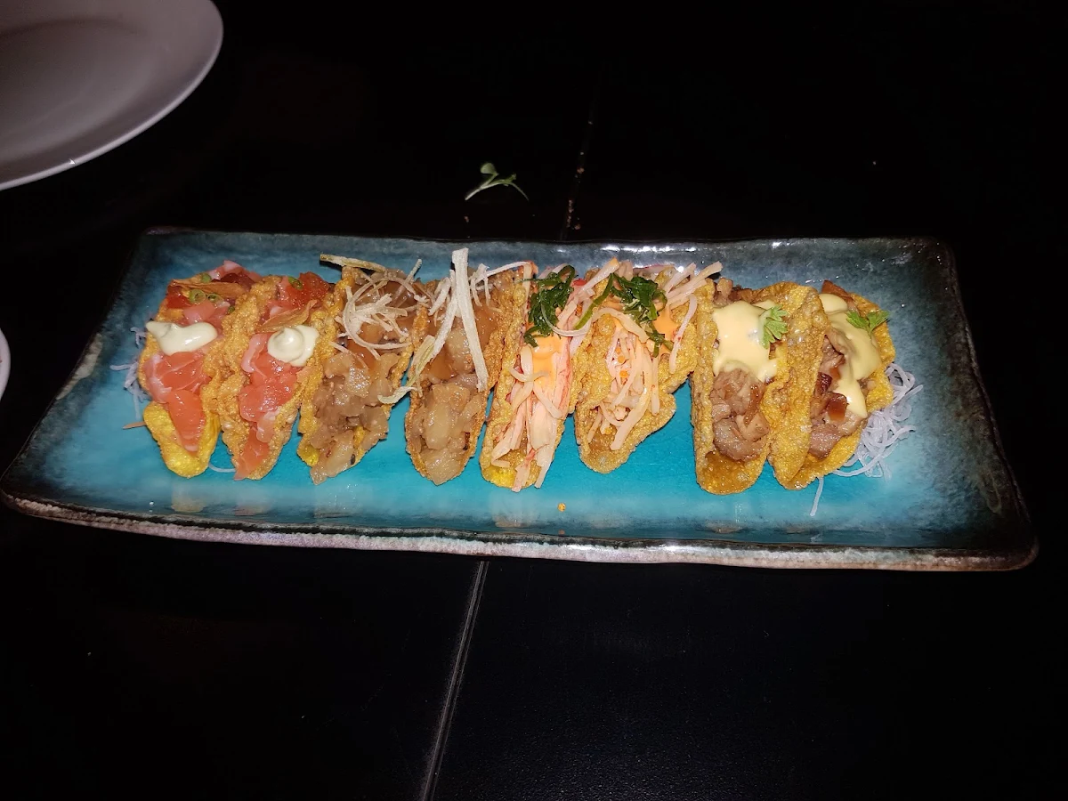 Assorted Tacos, Tsukaya Restaurant