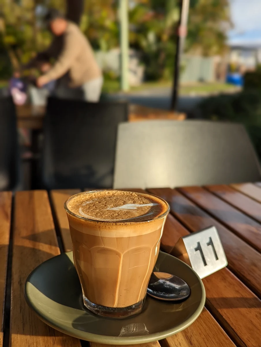 Latte, Third Base Cafe