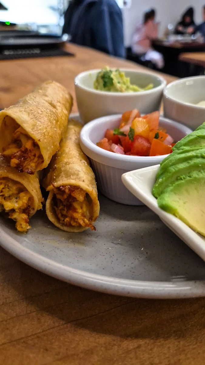 Taquitos, Timber & Sage