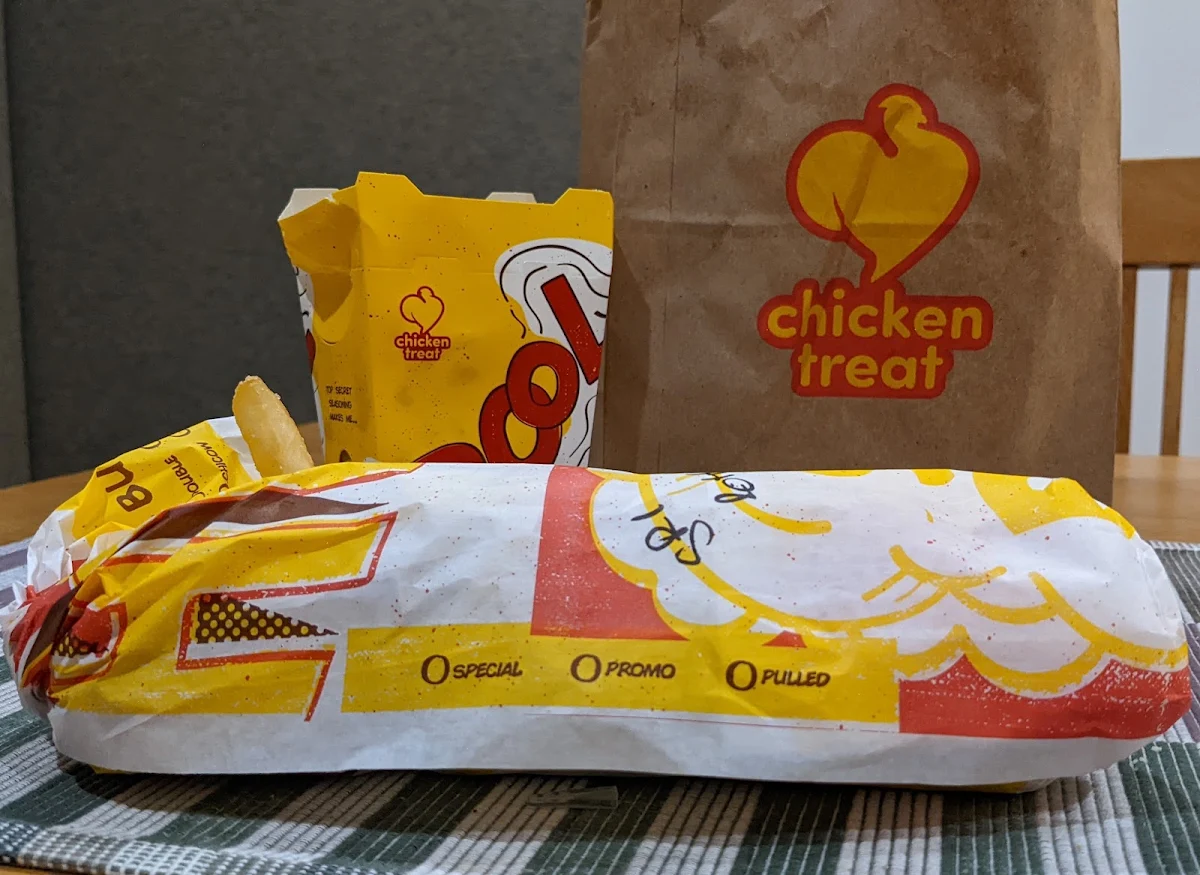 Chicken Wrap with Regular Chips