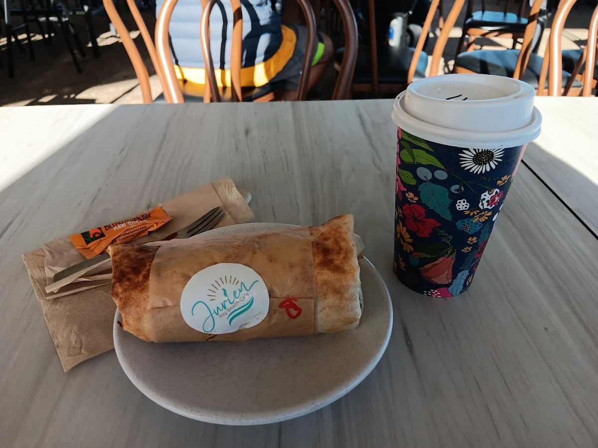 Breakfast Wrap, Jurien Bay Beach Cafe