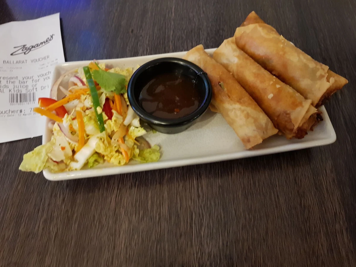 Spring Rolls, Golden Point Hotel