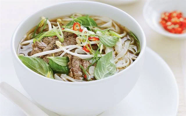 Beef Pho Vietnamese Rice Noodle Soup GF