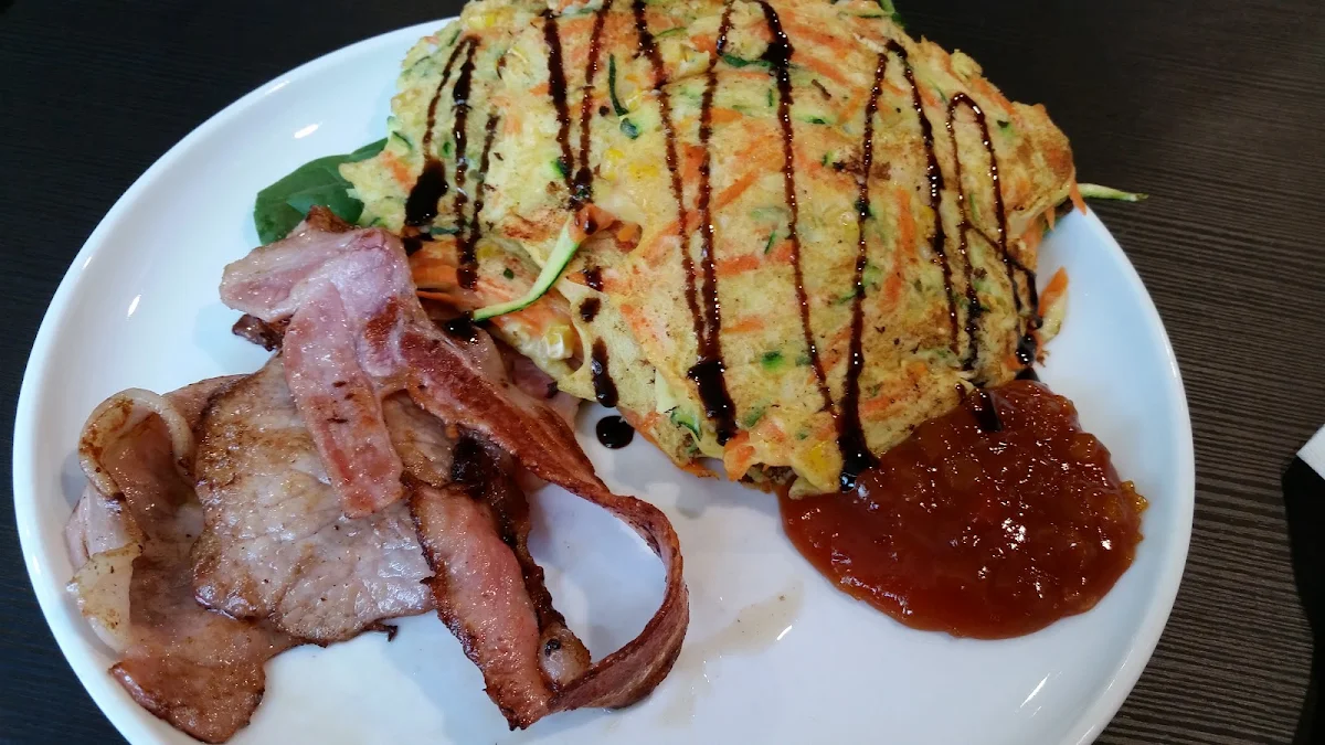 Corn Zucchini Fritters with Tomato Relish