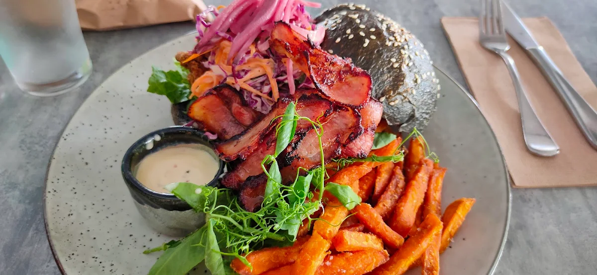 Free Range Kung Pow Chicken Burger