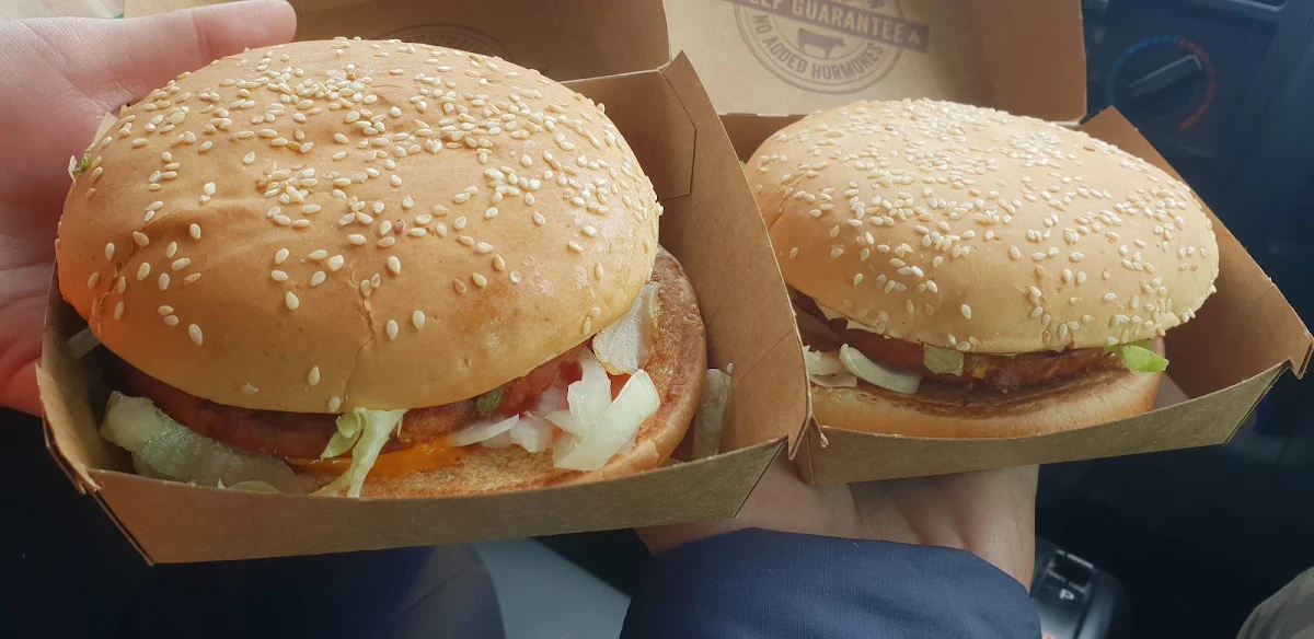Veggie Burger, Hungry Jack's Burgers Altona North