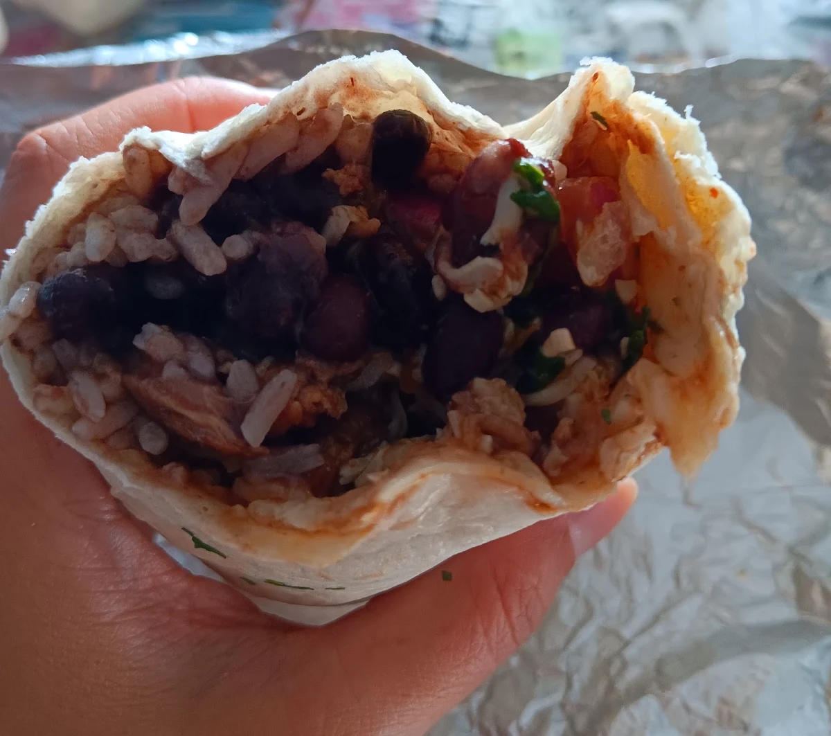 Pulled Pork Burrito