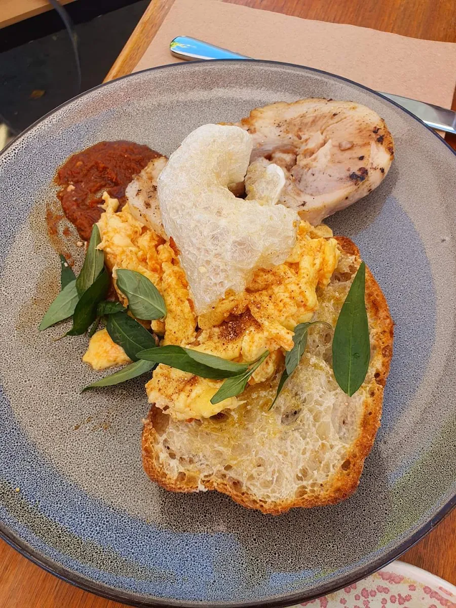Chilli Scrambled Eggs, The Milkbar Shepparton