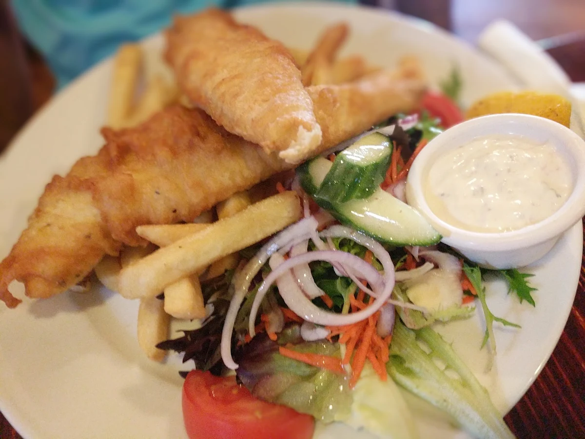 Fish & Chips, The Border Inn