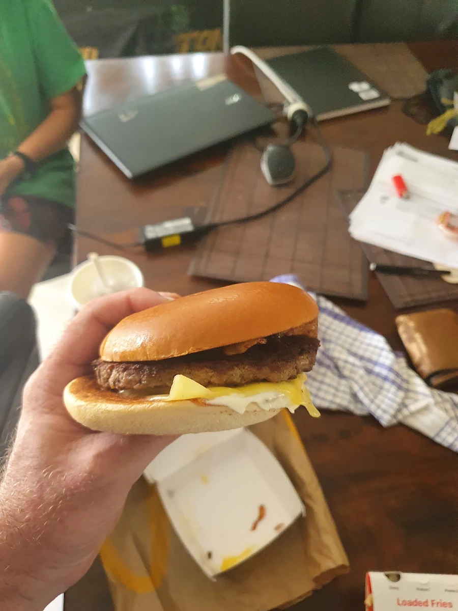 Rushed Burger, McDonald's Sippy Downs