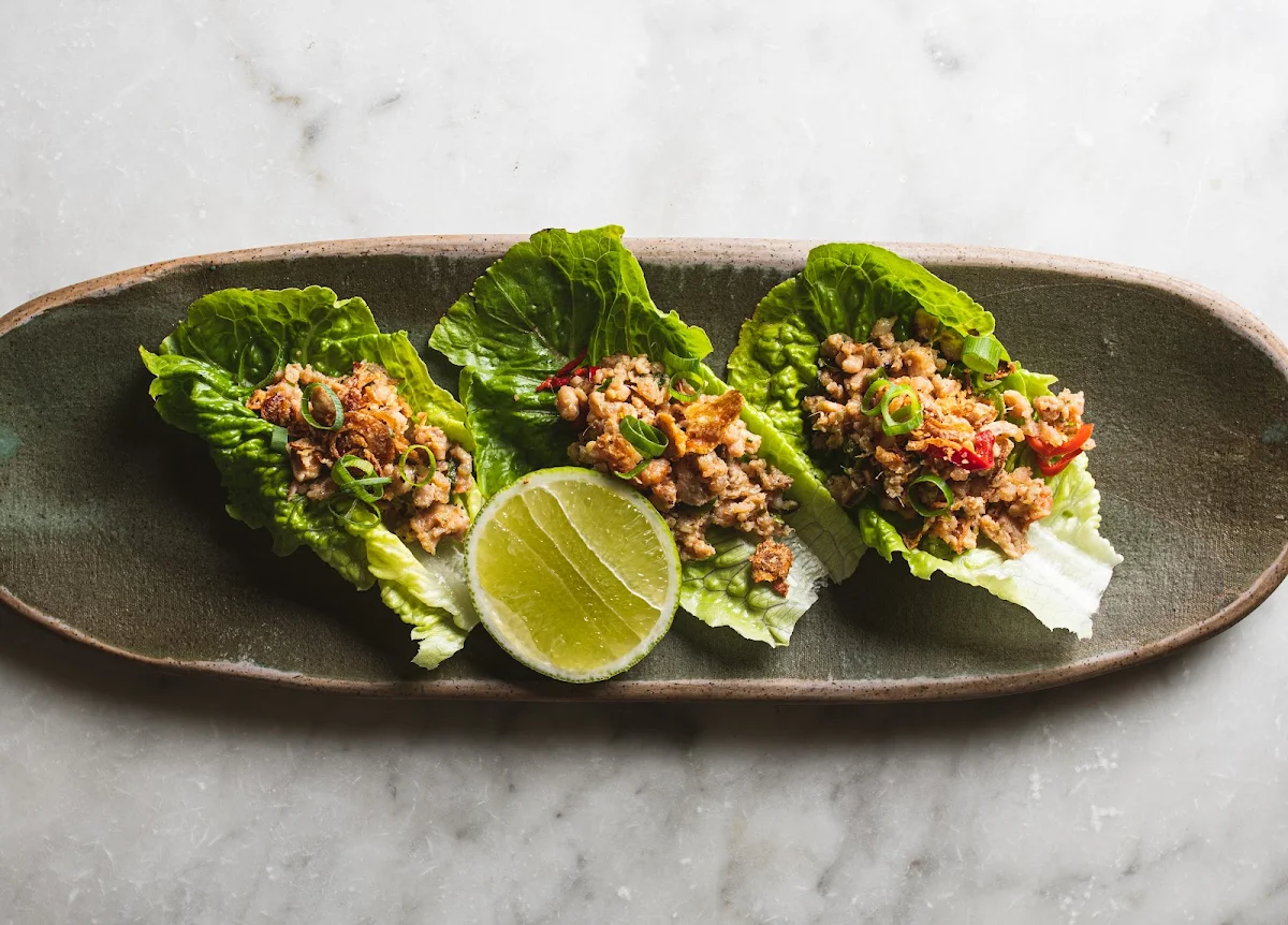 Fried Taco Tuna Avocado