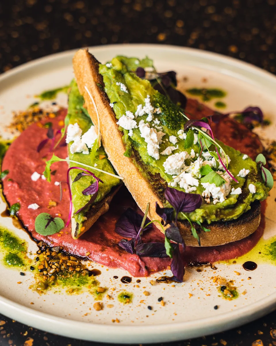 Smashed Avocado, The Gunshop Cafe