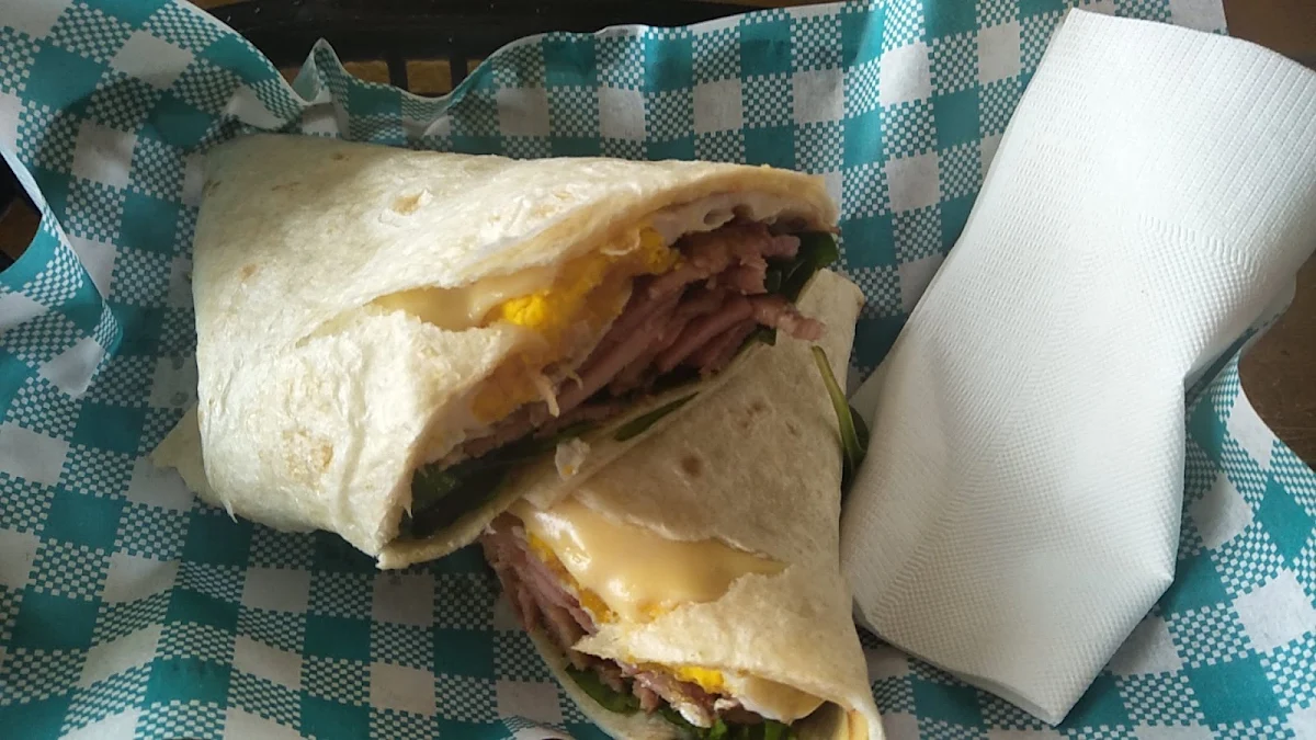 Egg Bacon and Cheese Wrap