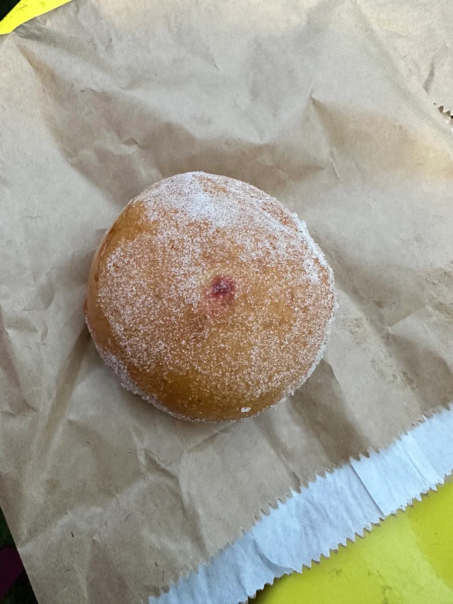 Hot Jam Doughnut
