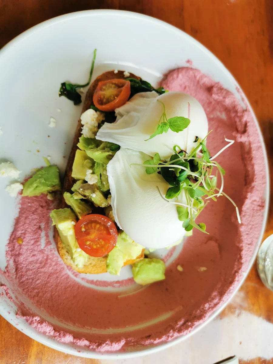 Smashed Avocado, Tosaria Restaurant