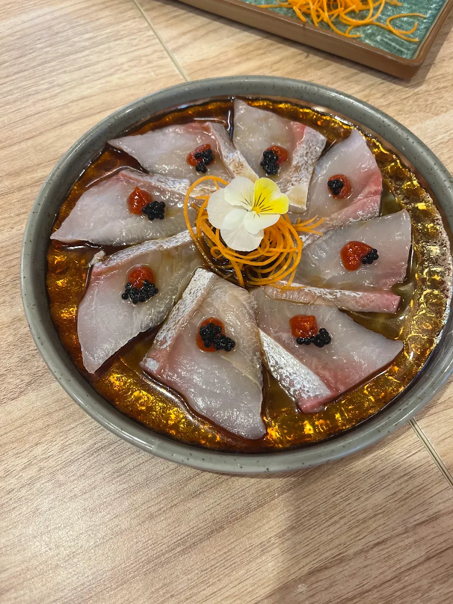 Kingfish Sashimi 6pc, Tokyo Table Japanese Restaurant